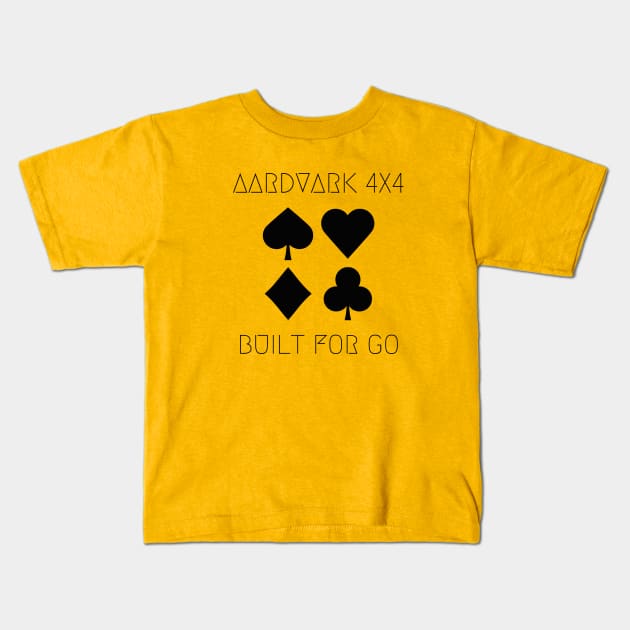 AARDVARK 4X4_Poker Kids T-Shirt by AARDVARK 4X4